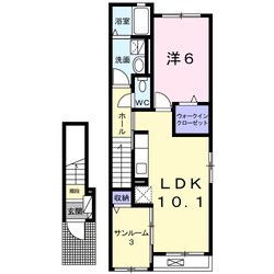 コンフォールＧＲ　Iの物件間取画像